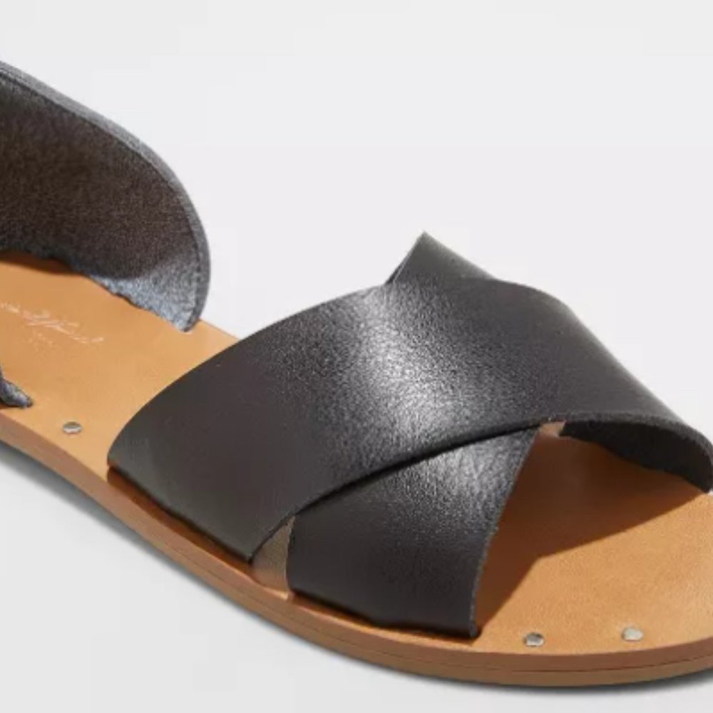 Merona Lois Crossband Slip On Sandals